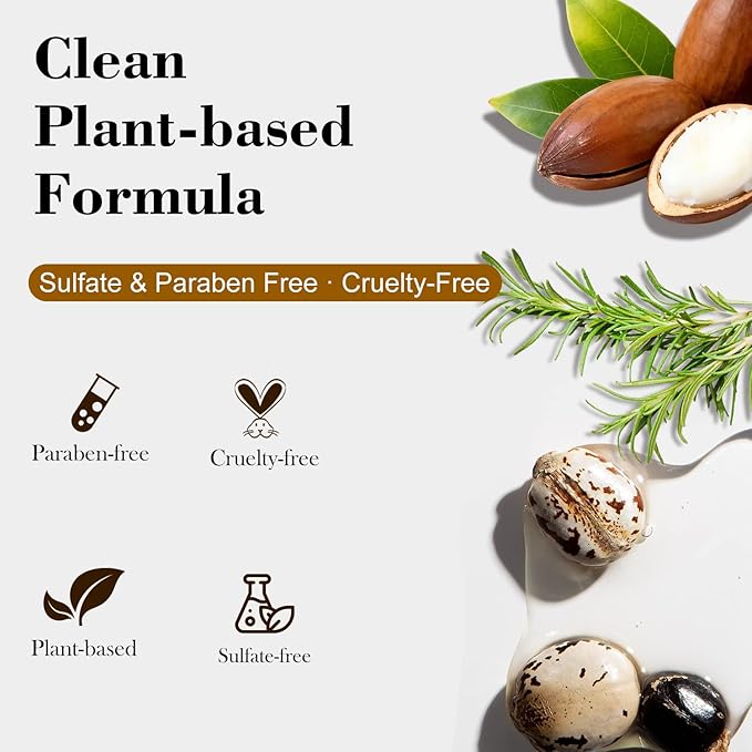 Rosemary Oil Shampoo Bar & Argan Conditioner Bar Set – Strengthening, Volumizing Solid Duo for Fine or Thinning Hair – Natural Hair Growth & Scalp Refresh