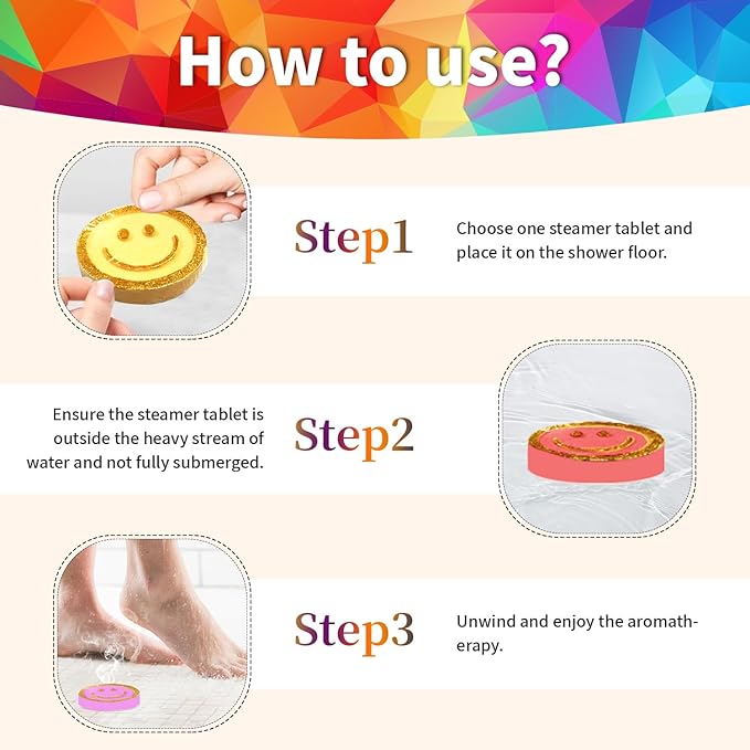 Shower Steamers Aromatherapy - Christmas Stocking Stuffers for Men, Birthday Gifts for Women, White Elephant, Relaxation, Self Care (15-Pack)