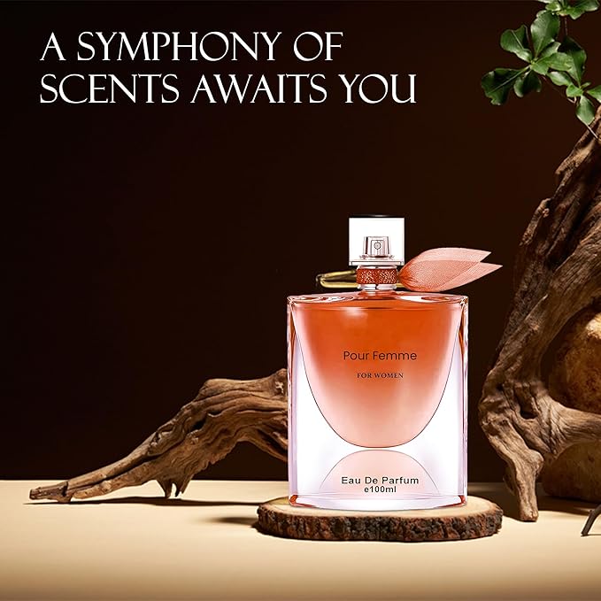 Mon Amour Bella Passione for Women Perfume Eau de Parfum Natural Spray Elegant Scent Fragrance for all Skin Types 3.3 Fluid Ounce(3 Pack)