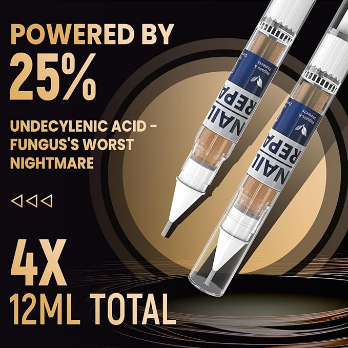 Toenail Fungus Treatment Extra Strength Pen for Toenail & Finger, More Pure Natural Plant Extracts, Toe Nail Fungus Treatments for Damaged Nail