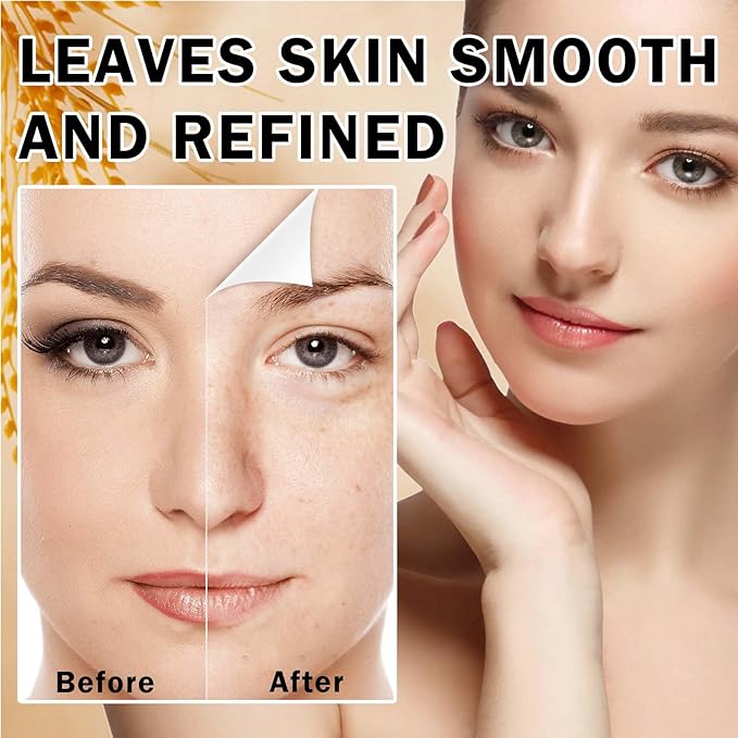 Crema De Arroz para La Piel De Cara Y Cerrar Los Poros Quitar Manchas White Rice Serum for Face Essence Deep Moisturizing Nourishing Suero Crema Para Las Manchas En De La Cara(0.5Oz/1PC)