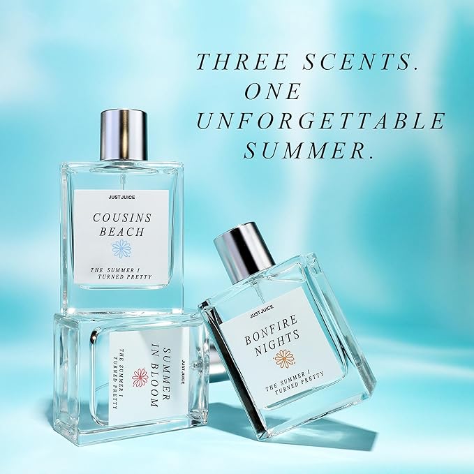 Just Juice - The Summer I Turned Pretty Bonfire Nights - Warm Spice and Toasted Vanilla Perfume for Women and Men - 3.4 oz