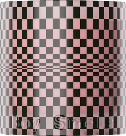 Boy Smells Festive Checker HINOKI FANTÔME – Holiday Scent with Cardamom, Hinoki & Smoked Amber – Woodsy Cozy Soy Wax – 8.5oz