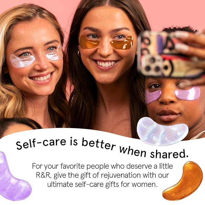 grace & stella Under Eye Patches (12 pairs) Eye Masks for Dark Circles and Puffiness - Stocking Stuffers for Women, Teen Girl Gifts Trendy Stuff, Christmas, Birthdays, Travel & Self Care Gifts