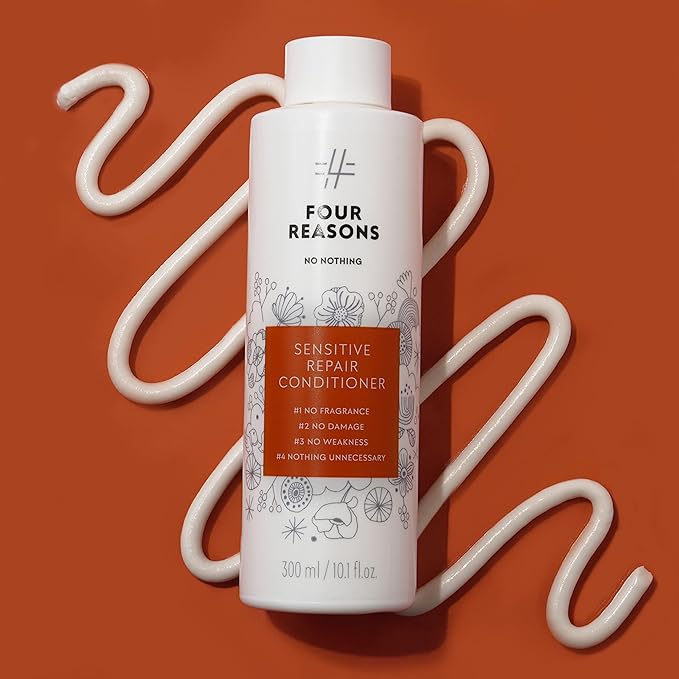 No nothing Very Sensitive - Repair Conditioner - Vegan, Hypoallergenic, Fragrance Free, Paraben Free – 10.15 oz