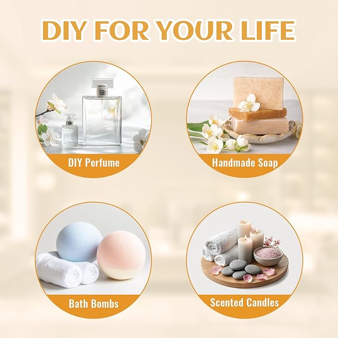 EVOKE OCCU Tangerine Essential Oil for Diffuser Fragrance DIY Candle Soap Making - 4 FL Oz