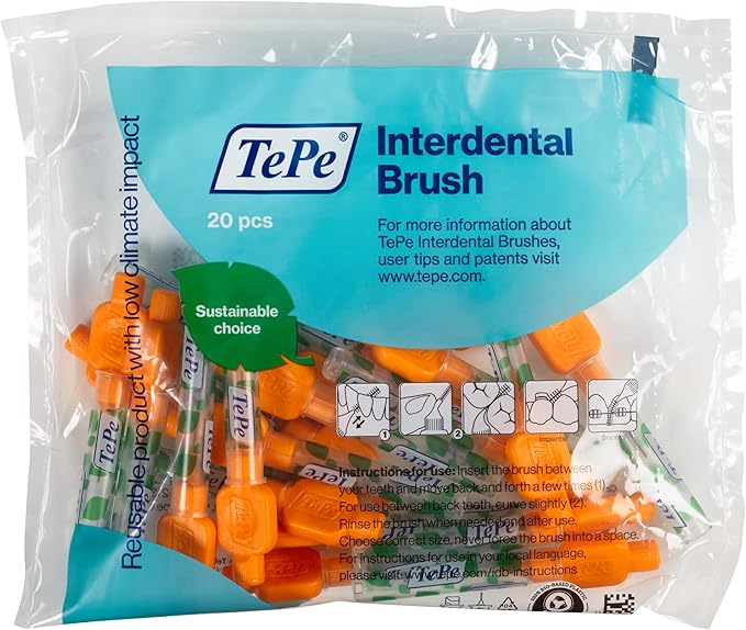 TePe® Interdental Brush Original Orange 0.45 mm 20-Pack