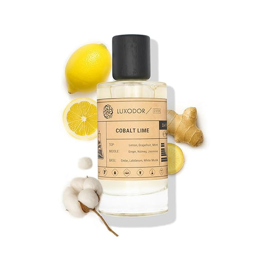 Cobalt Lime - Eau de Parfum - Inspired by CHNL. Bleu - Men Fragrance Long-lasting 3.4 fl. oz (100ml)