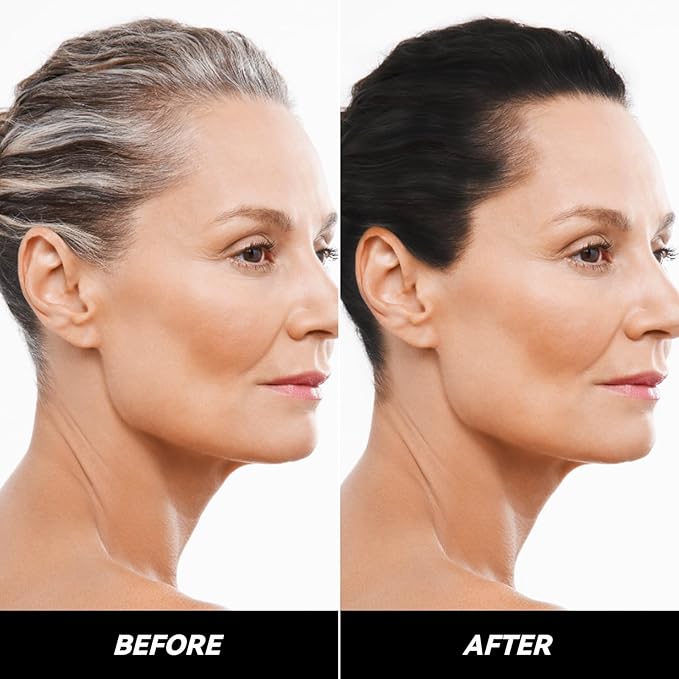 Hair Touch-Up Stick, Instant Gray Hair Cover Stick, Built-In Comb for Seamless Blending, Cream Concealer, Quick Temporary Cover