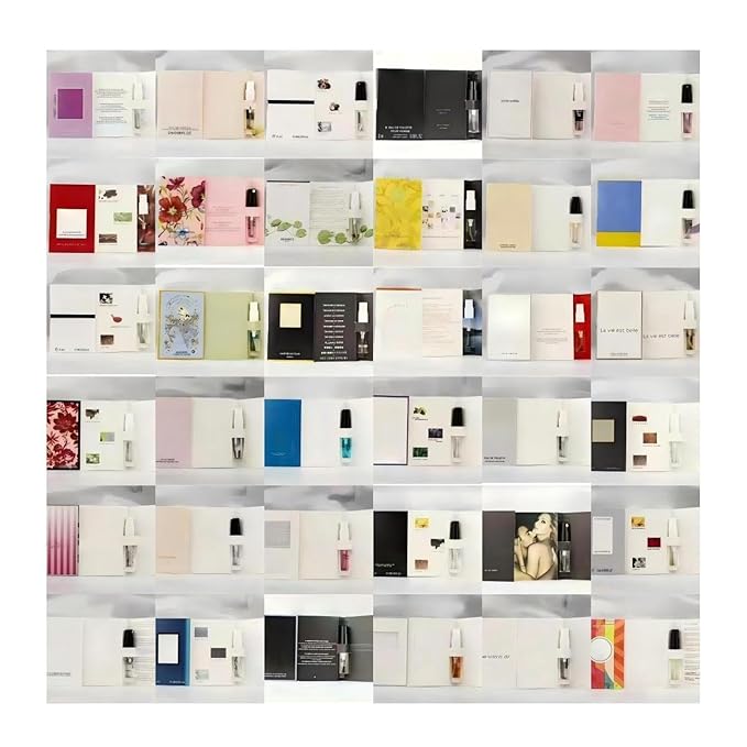 Perfumes for women,High End Designer Fragrance Sampler Set for women,mini perfume samples(pack of 16 Sample Vials)