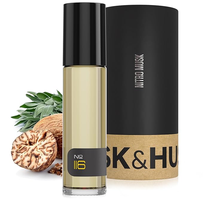 Grey Vetiver Premium Impression by Musk & Hustle | No. 116 | Men's Cologne | Woody, Aromatic, & Earthy | Superior Ingredients & Note Formula | Masterfully Blended in U.S.A.