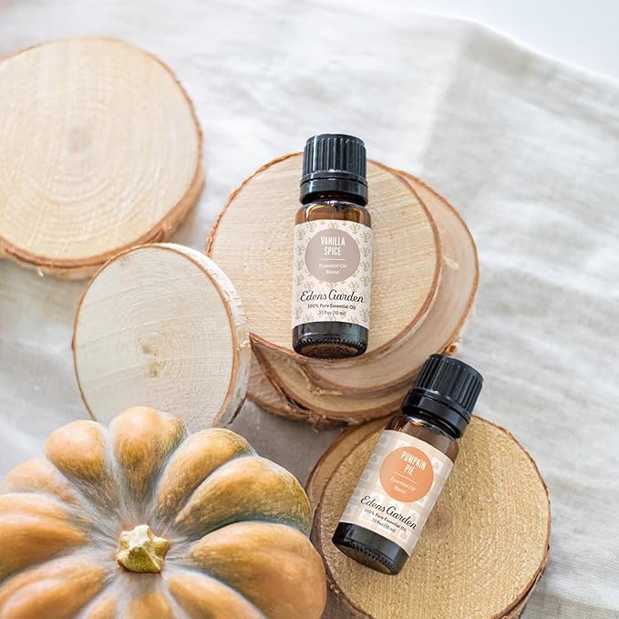 Edens Garden Vanilla Spice Essential Oil Blend – Cozy Fall & Autumn Aroma, 100% Pure Undiluted Aromatherapy for Natural Wellness & Seasonal Gifting – 10 ml (.33 fl oz)