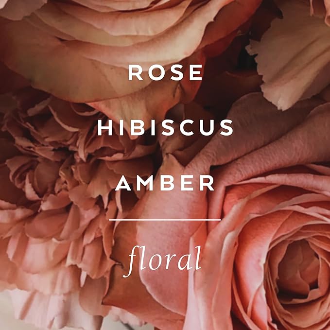 Lollia Always in Rose Bubble Bath, 25 fl oz, Rose & Hibiscus Scented Bubble Skin Care for Women, Moisturizing & Hydrating Luxury Floral Bubbling Bath Soap for Home Spa