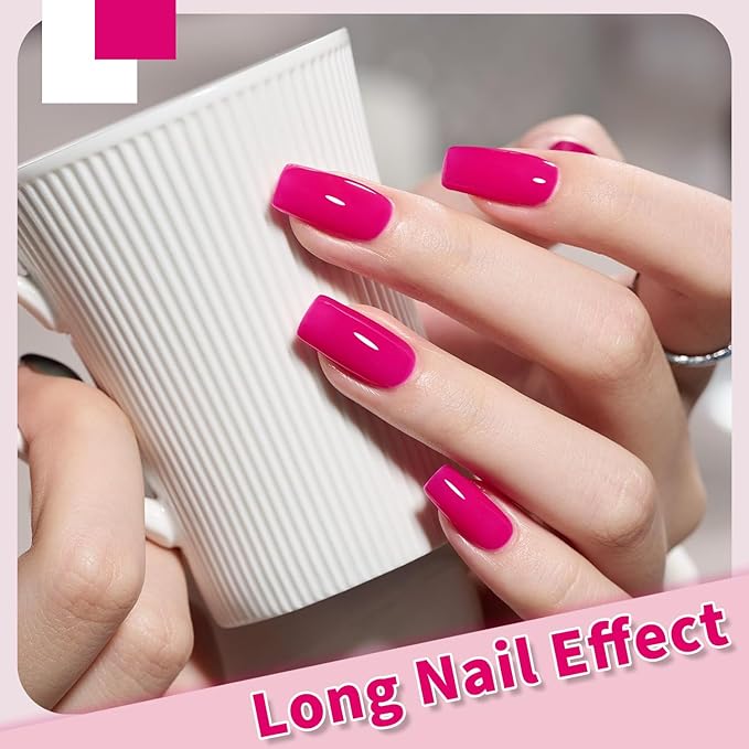 JR 9pcs 15ml Gel Nail Polish Set Red Pink Gel Polish Kit Nude Pink Gel Polish Nail Art Manicure Salon DIY Soak Off UV LED Nail Gel Kit DIY Art Manicure