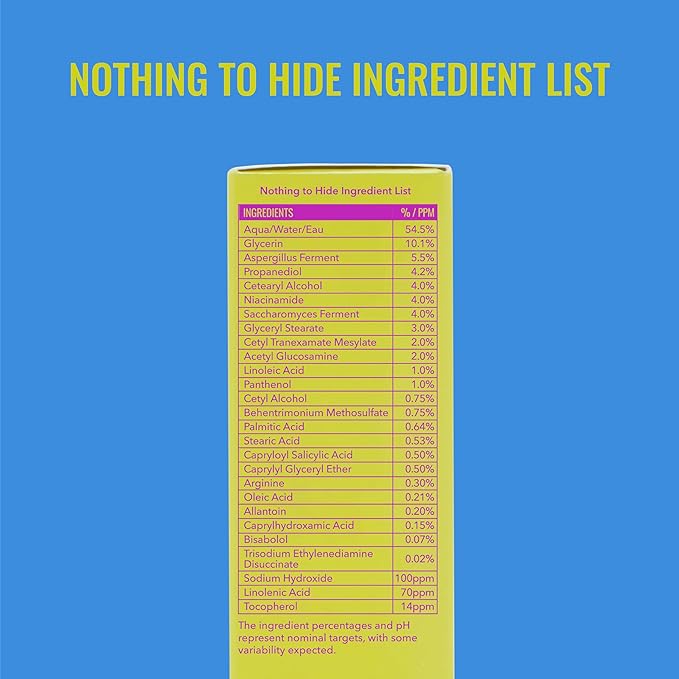 Good Molecules Discoloration Correcting Body Treatment - Anti-Pigment Cream with Niacinamide, Tranexamic Acid - Target Dark Spots and Moisturize - Skincare for Body