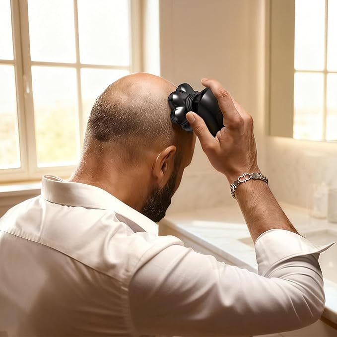 Head Shavers for Bald Men - 7D Arc Electric Razor with Magnetic Detachable Head, Waterproof Wet Dry 5-in-1 Electric Shaving & Grooming Kit, LED Display Rechargeable Head & Body Hair Shaver