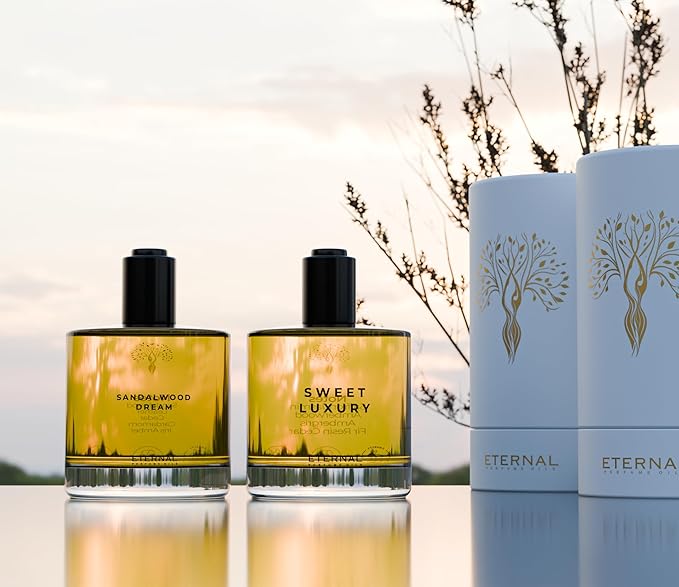 Eternal perfume oils – Sandalwood Dream inspired by Santal 33 | Long Lasting Perfume Oil for Women – 50ml with Bonus 30ml Sandalwood Dream (Pack of 2)