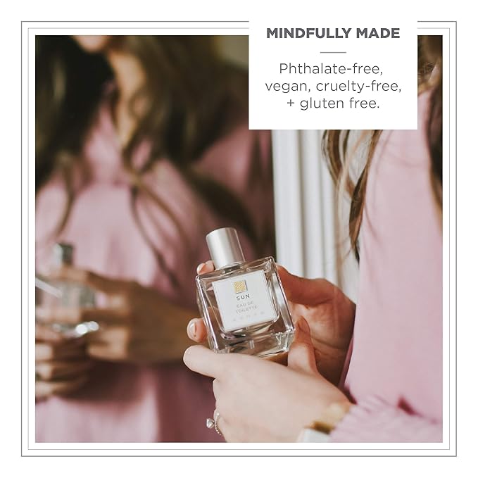 Zents Eau de Parfum (Sun) for Women & Men | Long-Lasting Clean Fragrance with Vanilla, Sandalwood & Vetiver | Warm & Woody Scent | 1.69 oz