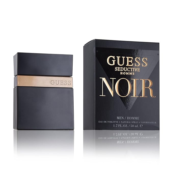 GUESS Seductive Noir for Men Eau de Toilette, 1.7 Fl Oz
