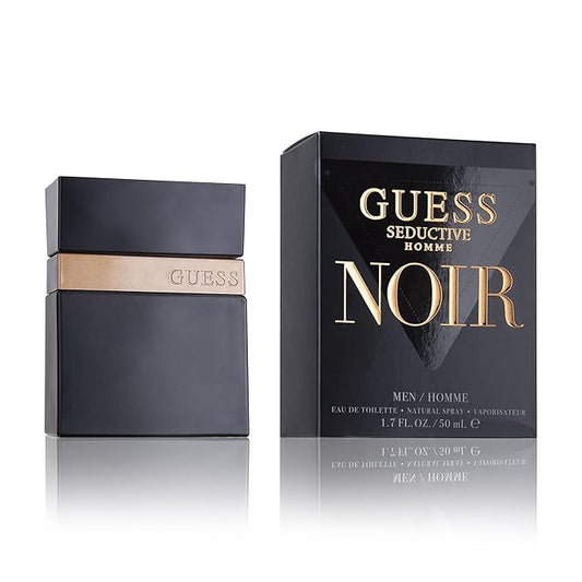 GUESS Seductive Noir for Men Eau de Toilette, 1.7 Fl Oz