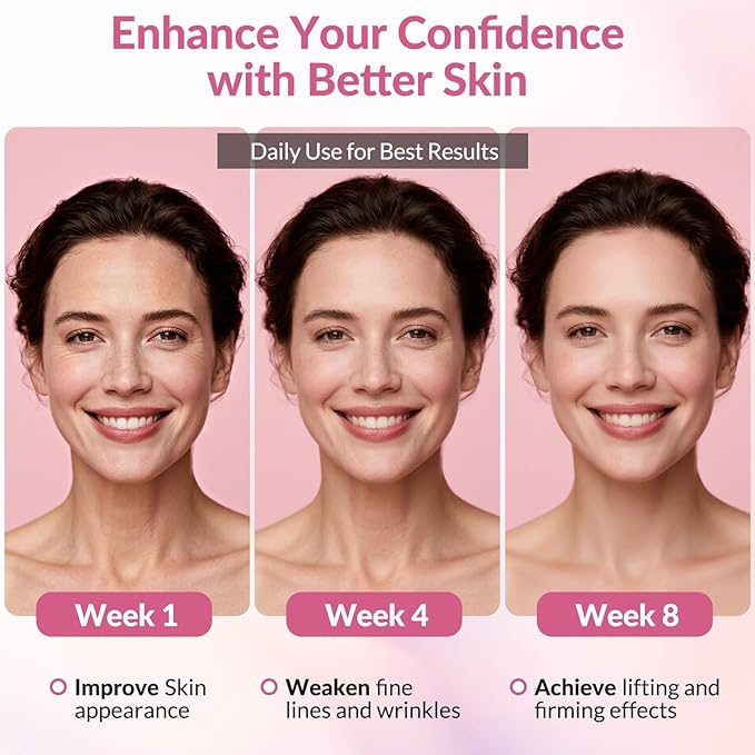 Anti-Aging Moisturizer Face Cream with Collagen, Neck Creams for Tightening and Firming - Made in USA, Day & Night Facial Skin Care Wrinkle Cream, Instant Lift Cream for Neck Face Décolleté -1.7fl. oz