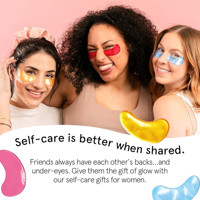 grace & stella Under Eye Patches (12 pairs) Eye Masks for Puffy Eyes and Dark Circles - Stocking Stuffers for Teen Girls, Christmas Gifts for Women, White Elephant Gifts, Birthdays, Holidays - Vegan