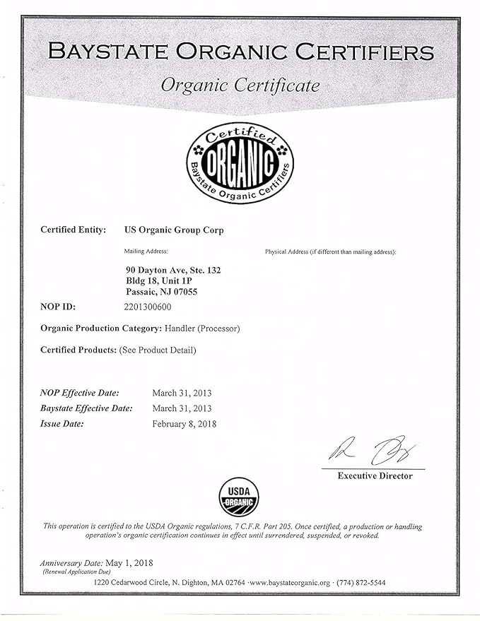 US Organic 100% Pure Blue Chamomile (German) Essential Oil - USDA Certified Organic, Steam Distilled - W/Euro Dropper (More Size Variations Available) (5 ml / 1/6 fl oz)