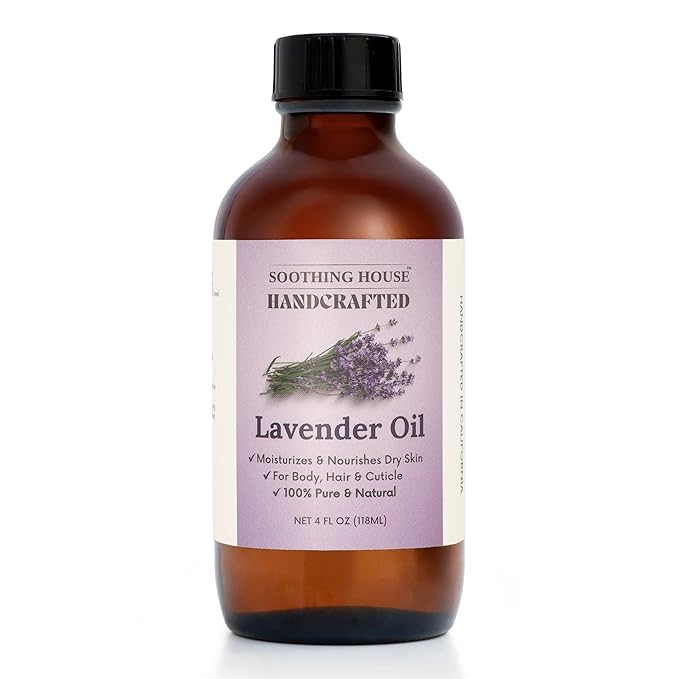 Lavender After-Shower Moisturizing Body Oil with Fractionated Coconut Oil, Vitamin E, Radiant Looking Glow and Skin Hydration, Instant Absorption, Body, After-Shower oil, 4 Ounces