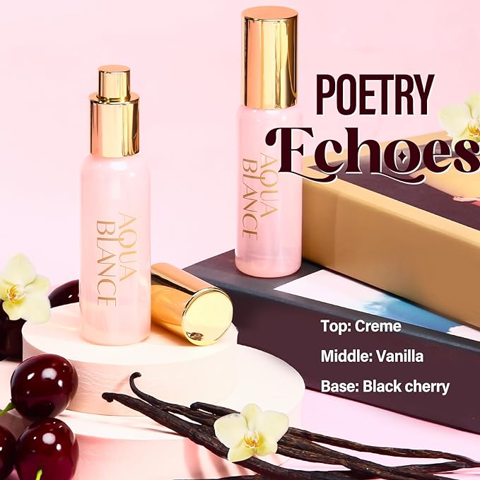 Body Spray for Women, Body Fragrance Mist Gift Set, 3-Pack, Each 60ml/2.1 FlOz, Travel Size Three Scents, Womens Body Spray