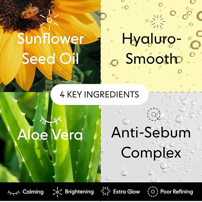 LOOPS DOUBLE TAKE - Hydrogel Korean Face Mask - Calms & Soothes Skin’s Surface - Helps Refine Pores - For All Skin Types - Gifts for Women, Stocking Stuffer - 5 pc