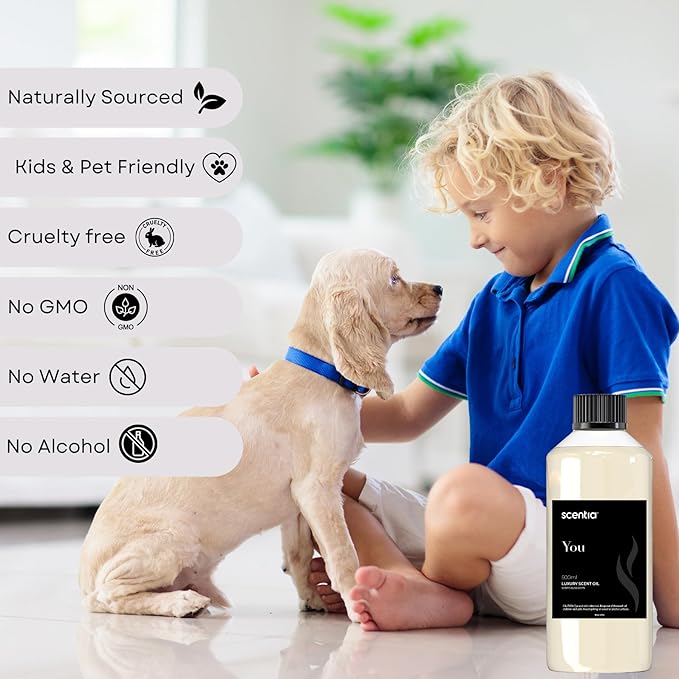 Fierce-Inspired Diffuser Oil - Scentia You Fragrance Oil Perfume Dupe - 500mL, 16.7 Fl oz Aromatherapy Diﬀusers and Humidifiers - A & F Inspired Natural Essential Scented Oil, Thanksgiving Gift