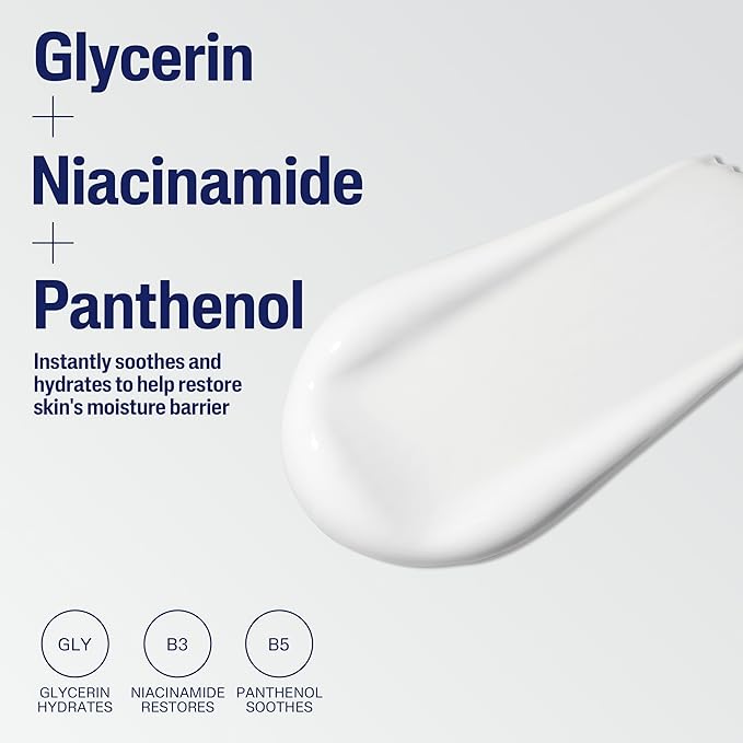 Cetaphil Face Wash, Hydrating Gentle Skin Cleanser for Dry to Normal Sensitive Skin, 16 oz + Travel Size Moisturizing Lotion 2 oz