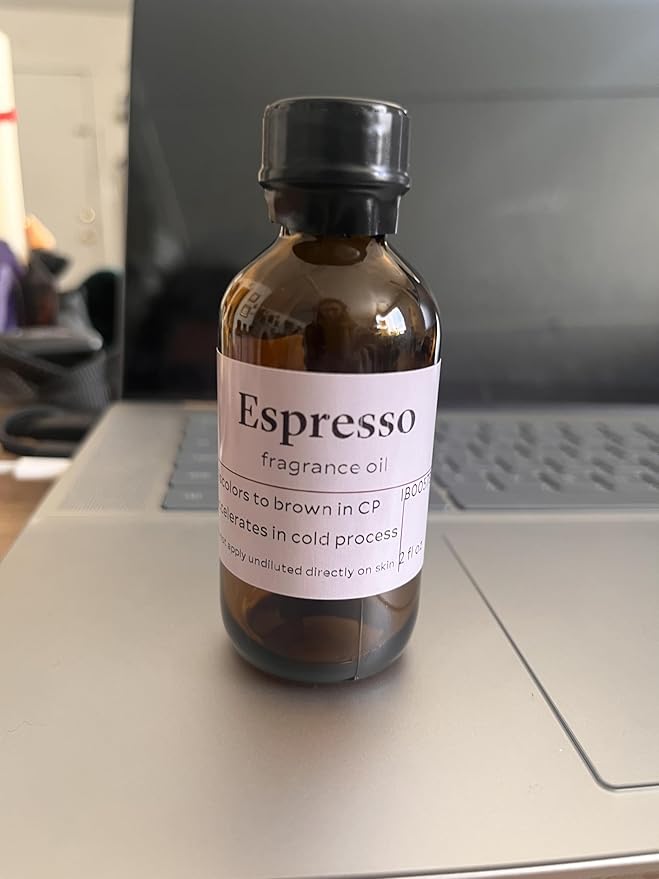 Bramble Berry Espresso Fragrance Oil 2 oz | Bold Coffee Scent for Soap Making, Candles, Lotion, Bath Bombs & Coffee Scrubs | Skin Safe, Vegan, Paraben & Phthalate Free, DIY Craft Essential