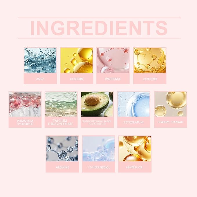 2PCS No Shave Hair Removal Cream, 10.58 Fl Oz, Suitable for Sensitive Skin, Fast and Gentle, Moisturizes and Nurtures Skin, Leaving it Soft and Protected after Hair Removal