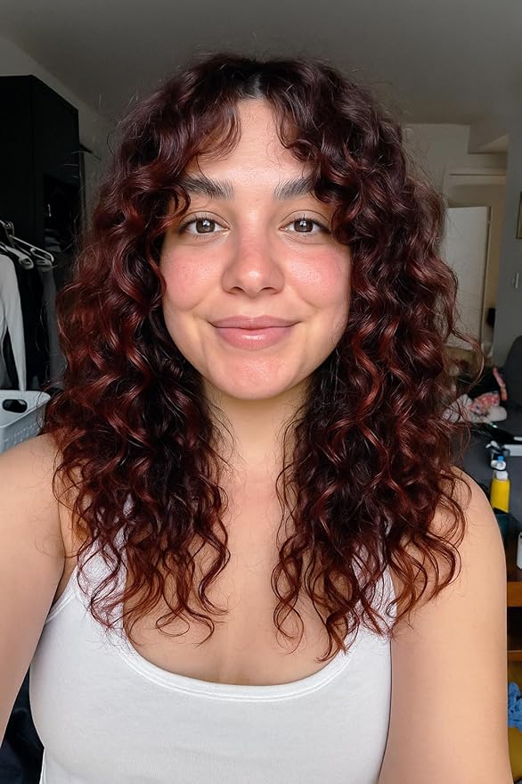 Overtone Color Depositing Semi-Permanent Hair Dye Conditioner - 8 oz For Natural & Color-Treated Hair, Moisturizing Shea Butter & Coconut Oil - Vegan & Cruelty-Free, Auburn Brown