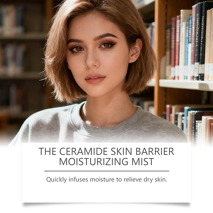 Hydrating Spray Face Mist - with Ceramide & Hyaluronic Acid, Hydrating and Soothing Facial Spray for All Skin Types, 1.69 fl.oz