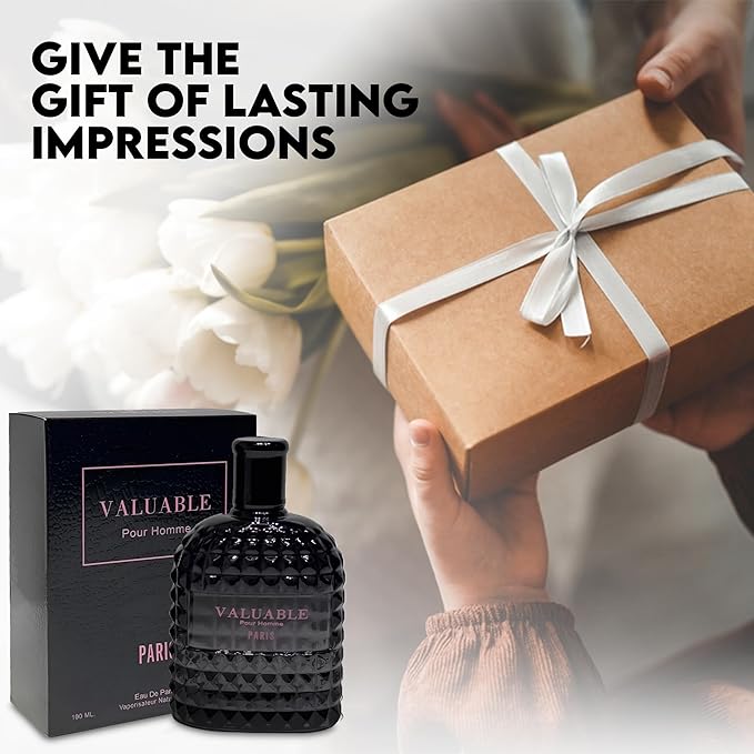 3Pack Men Colognes Combo Set Milano,Very Excited,Valuable Paris 3.4 Fl Oz Each Eau De Parfume Spray with Woody Floral & Fruity Scent Perfume Gift Set Day to Night Use Fragrances