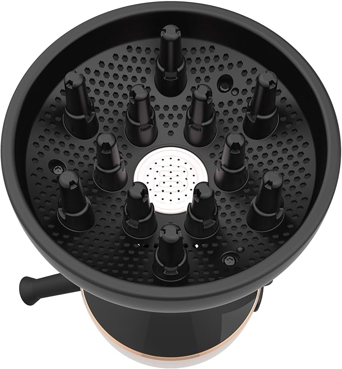 Bellissima Diffon Hair Diffuser and Ceramic Curly Hair Dryer - DF1 5000 - Lightweight and Compact