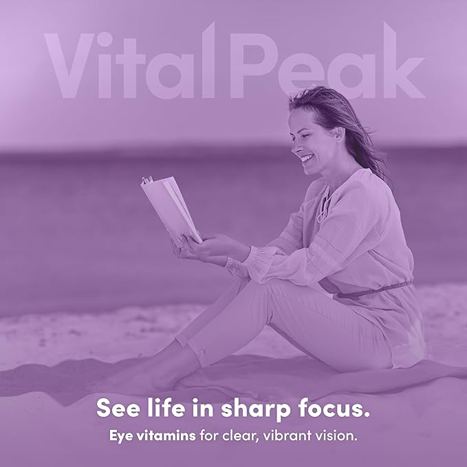 Provision - Eye Vitamins - Eye Health Supplements - with Bilberry, Eyebright, Lutein, Zeaxanthin & More Vitamins - Vegan, Non GMO, Dairy Free, Soy Free, Gluten Free - 60 Capsules