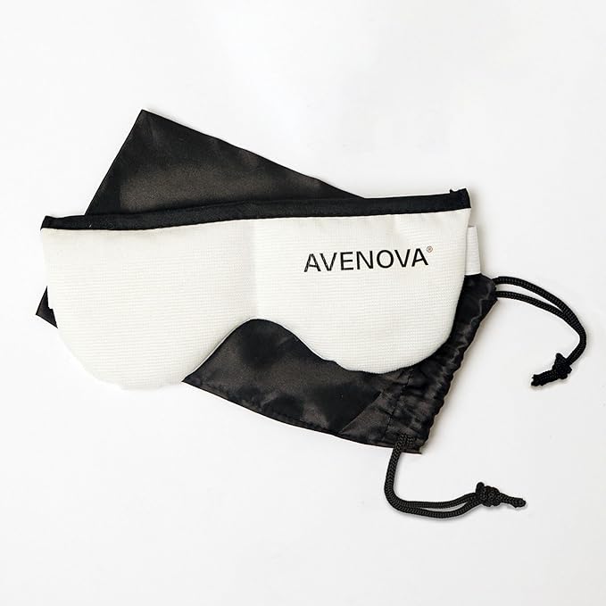 Avenova Eye Compress Mask - Reusable & Microwaveable Eye Mask for Irritated Eyes - Stye, Headache, Allergy & Sinus Relief
