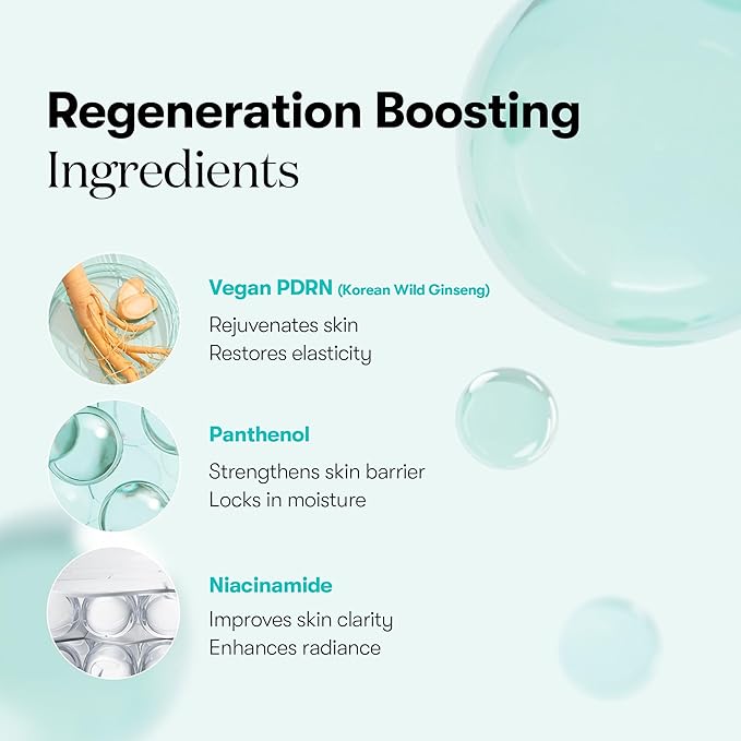 VT COSMETICS PDRN Hydrogel Mask(33gx4ea), Intensive Nourishing & Rejuvenating Overnight Mask, Skin Repair, Elasticity Boost, Hydrating & Plumping, Korean Skincare