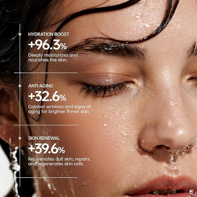 Full-Spectrum Hyaluronic Acid Face Mask – Deep Hydration & Anti-Wrinkle Lifting Sheet Mask, Plumping & Firming Treatment for Fine Lines, Elasticity Boosting Hydrating Facial Mask-5ea