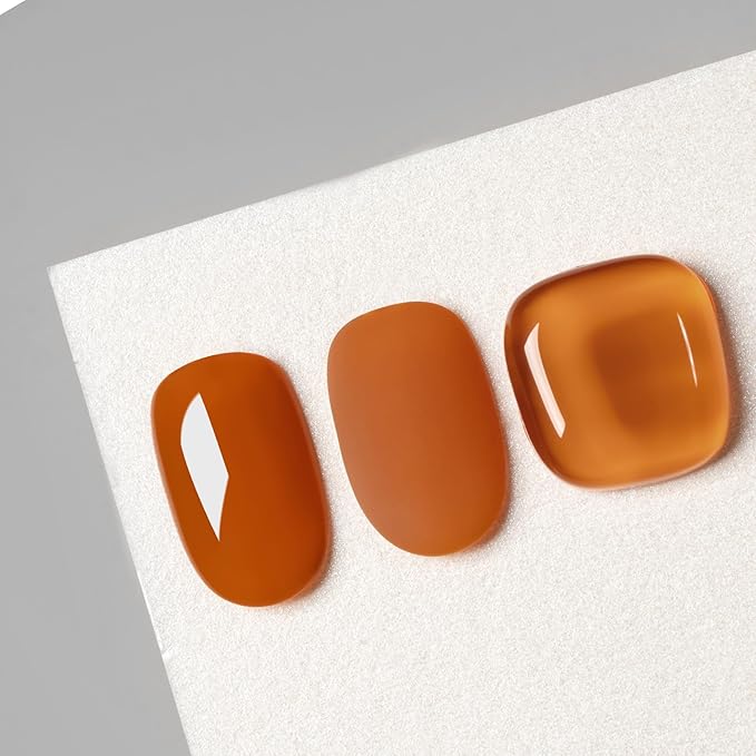 MAYCHAO 15ML Gel Nail Polish 1Pc Fall Pumpkin Gel Polish Soak Off UV LED Orange Nail Polish Nail Art Starter Manicure Salon DIY at Home, 0.5 OZ