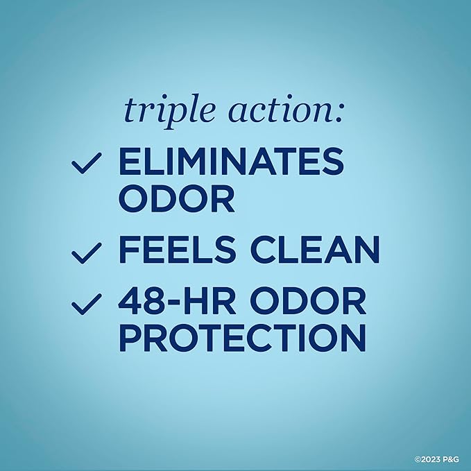 Secret Aluminum Free Deodorant for Women, 48hr Odor Protection, Free of Parabens Dyes Talc & Baking Soda, PH Balancing Minerals, Dry Solid, Cotton Scent, 2.4 oz