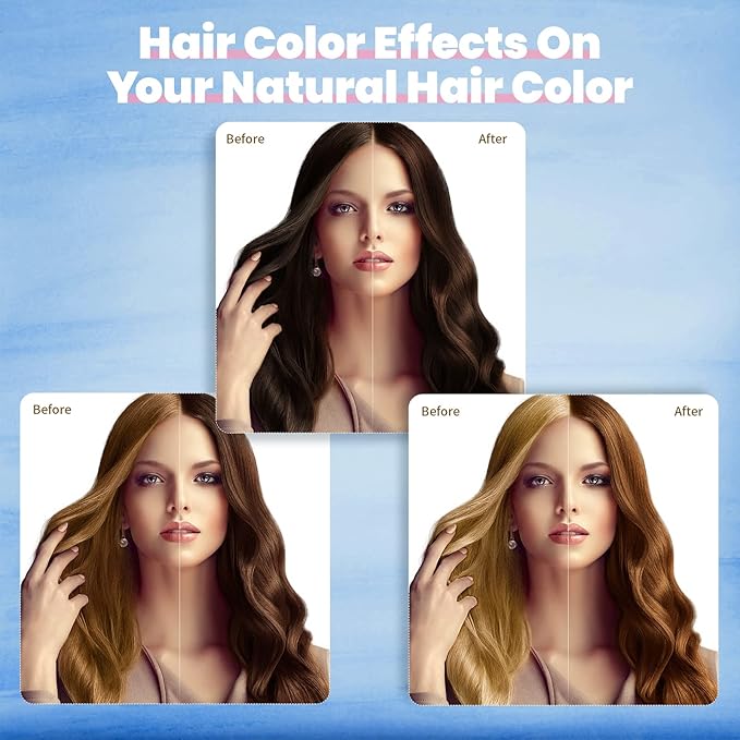 MEIDU Dark Brown Hair Dye Shampoo 3 in 1, Instant Hair Color Shampoo for Women Men, Herbal Ingredients Coloring in Minutes 500ML