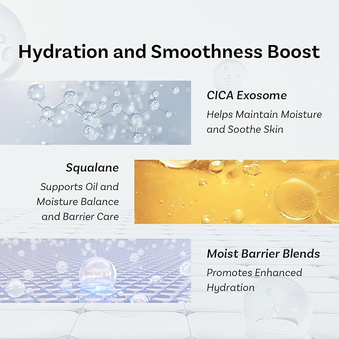 APOTHE Exosome Squal-Tox Moisturizing Cream 2.03 fl oz (60ml) – Long-Lasting Hydration, Firming, and Skin Barrier Strengthening with Squalane, Centella Asiatica, and Exosome Technology