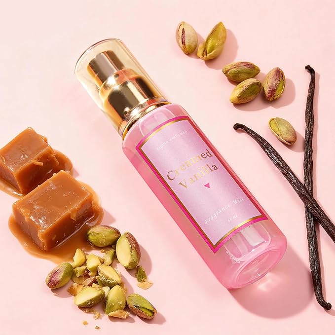 Body Spray for Women 3 Pack, Fragrance Mist Gift Set, Travel Size Each 60ml, Vanilla Orchid Lychee