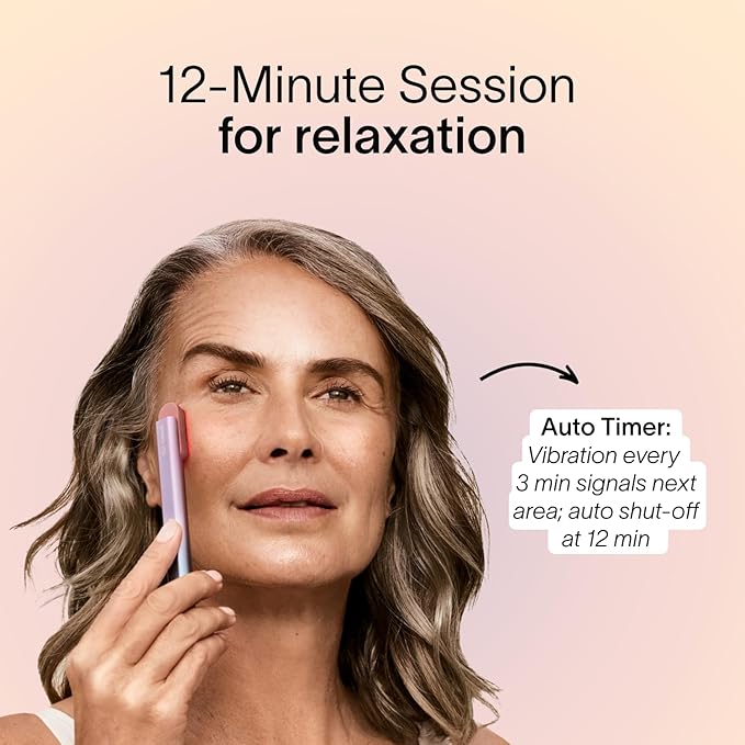 Solawave 4-in-1 Red Light Therapy Wand + Activating Serum | LED Skincare Device for Face & Neck | Facial Tool with Galvanic Current, Massage & Therapeutic Warmth | Reduces Appearance of Fine Lines