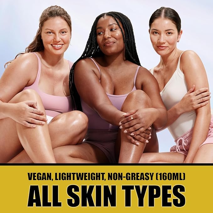 (29 Beauty Elixir – Glutathione Face & Body Oil | Brightening Skin Oil Deep Hydration & Even Tone | With Squalane, Jojoba, Argan & Carrot Oil | Vegan, Lightweight, Non-Greasy (160ml)