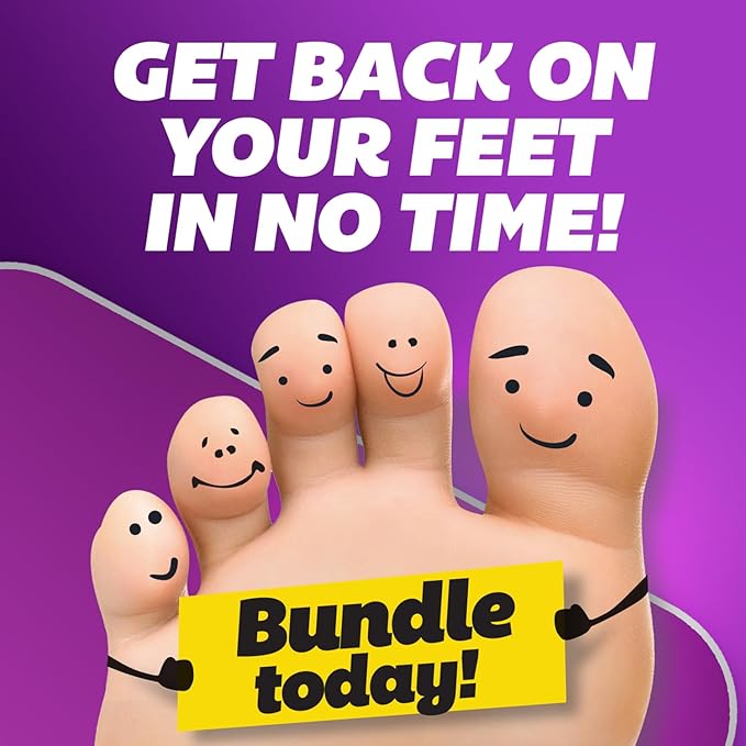 Silka Emergency Foot Care Kit, Max Strength Antifungal Liquid, Odor-Fighting Foot Powder, Antifungal Cream for Athletes Foot, Jock Itch, and Ringworm, Complete Solution for Healthy Feet